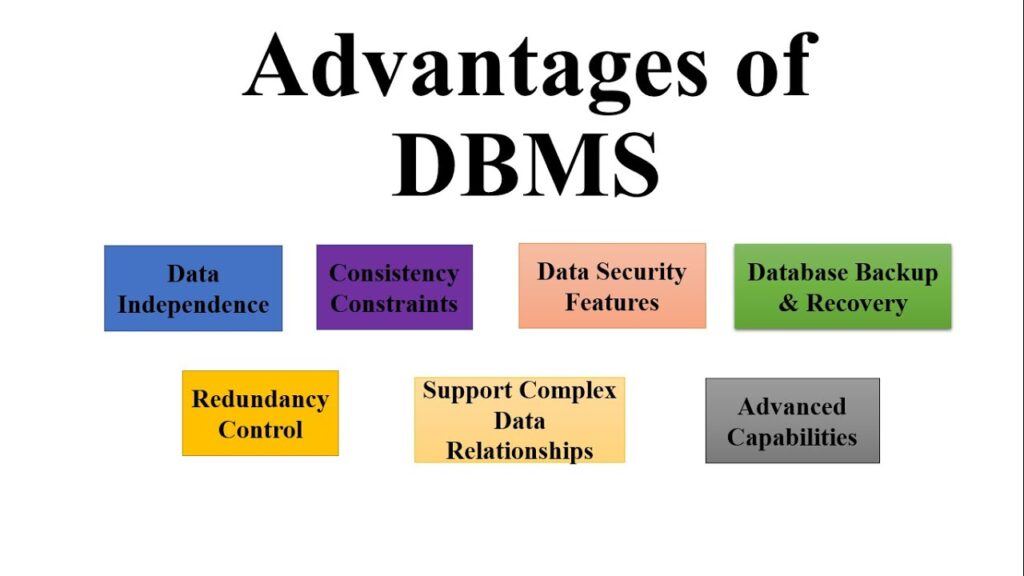 Advantages of Using a DBMS